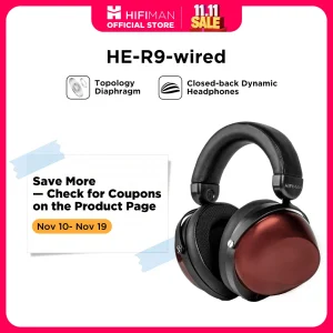 HIFIMAN  Dynamic Closed-Back Over-Ear Headphones