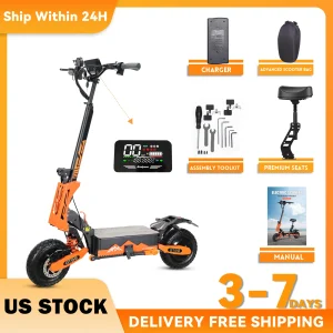 Arwibon 5600W Adult Electric Scooter Dual Motor