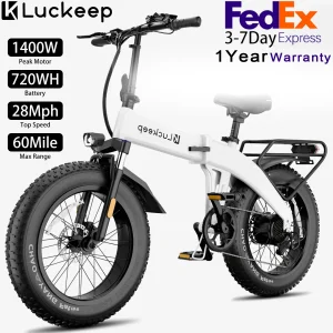 Luckeep X1 LIte Fold Electric Bike 1400W Peak Motor 48V15AH